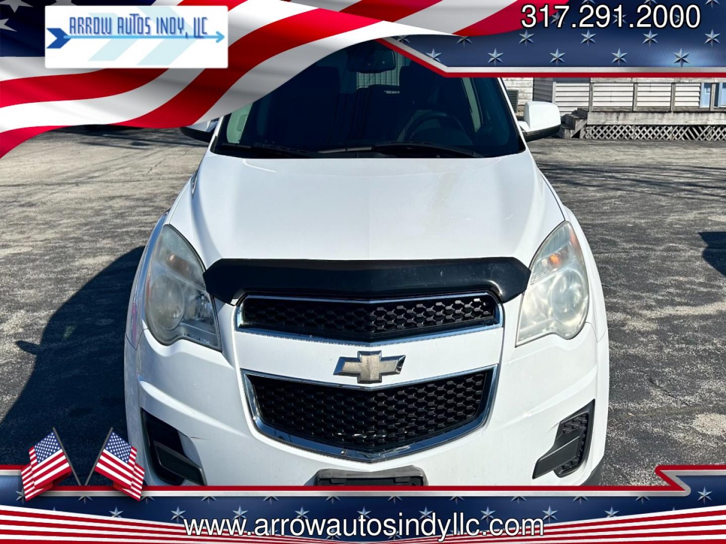 2011 White /GRAY Chevrolet Equinox (2GNALDEC5B1) with an 2.4L L4 DOHC 16V engine, located at 2710A Westlane Rd., Indianapolis, IN, 46268, (317) 291-2000, 39.885670, -86.208160 - Photo#0